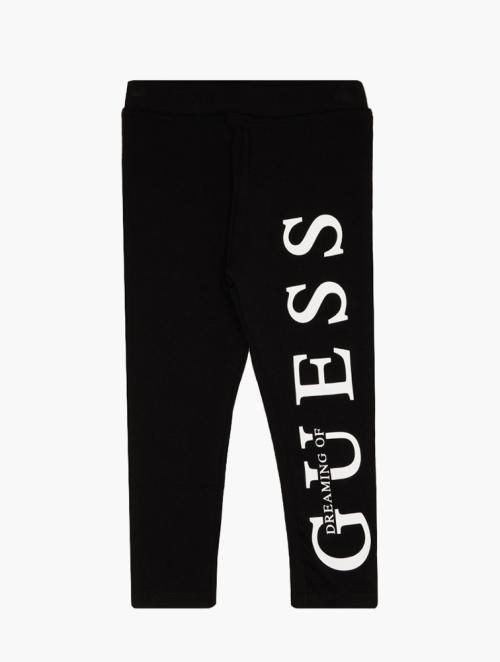 GUESS Black Logo Active Leggings 