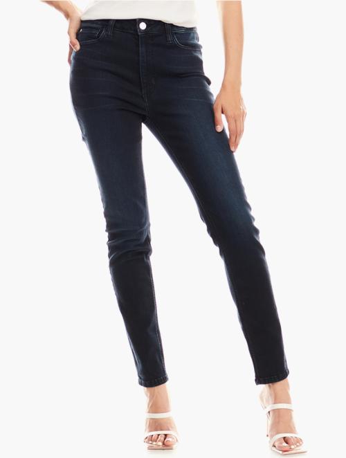 GUESS Dark Wash High Waist Tapered Jeans