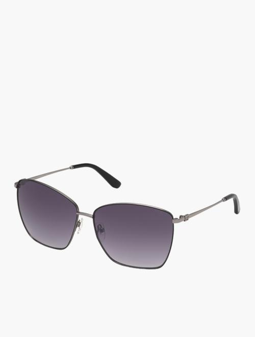 GUESS Grey Gradient Smoke Square Sunglasses