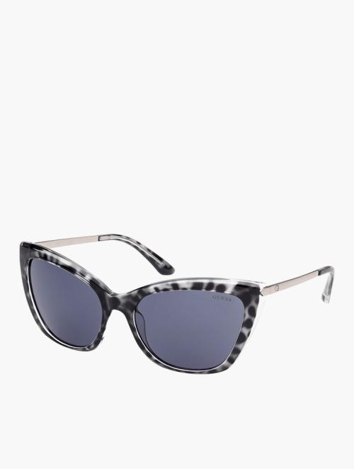 GUESS Blue Cat-eye Sunglasses