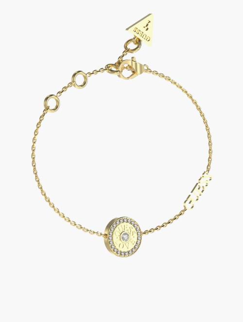 GUESS Gold Love Guess Mini Bracelet