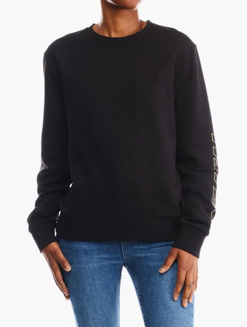 Hi Tec Black Classic Crew Neck