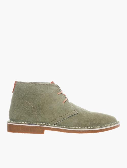 Hi Tec Khaki Eland Vellie Ankle Boots