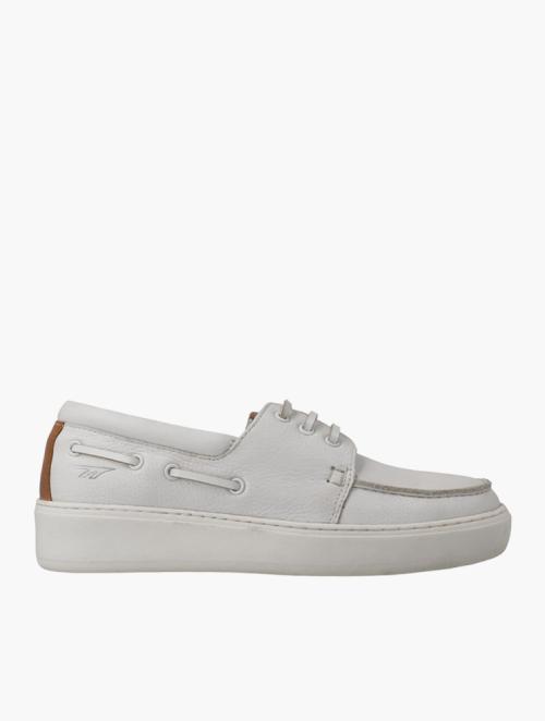 Hi Tec White Brooklyn Boat Shoes