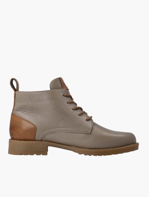 Hi Tec Taupe & Honey Namib Mid Lace-Up Ankle Boots