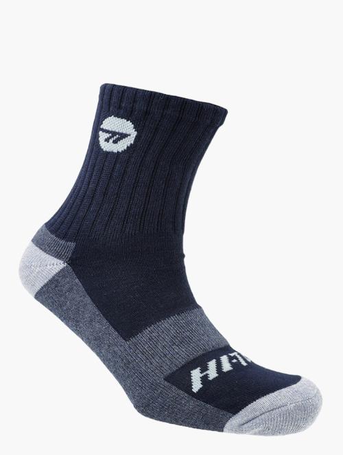 Hi Tec Black & Grey Cushion Foot Sock