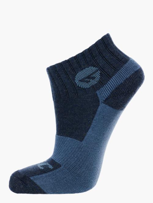 Hi Tec Navy & Blue Cushion Foot Sock