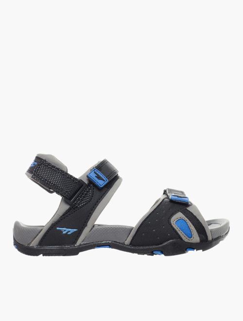 Hi Tec Junior Black & Royal Blue Ula Raft Junior Walking Sandals