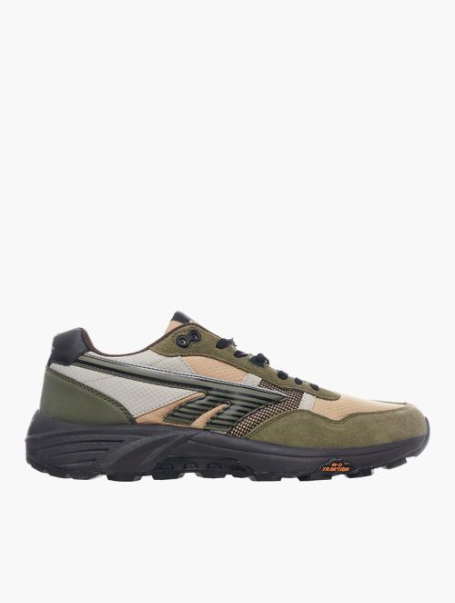 Hi Tec Brown & Neutral Bw Virtue Safari Trainers