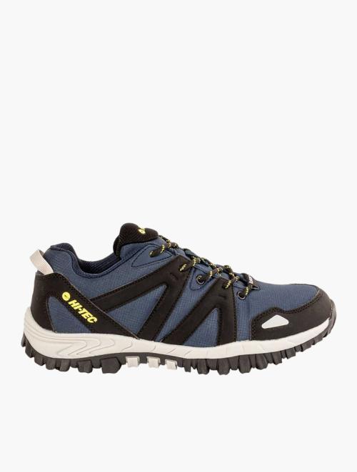 Hi Tec Navy & Yellow Ares Junior Lace-Up Trainers