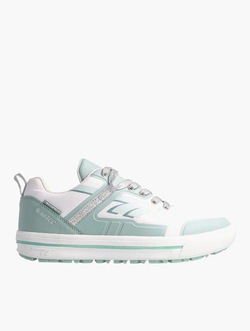 Hi Tec Mint & White V-Lite Combi Lace-Up Sneakers