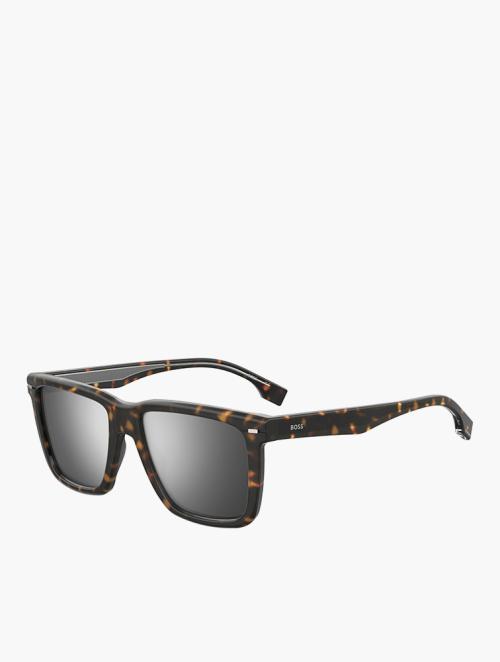 Hugo Boss Havana Square Sunglasses