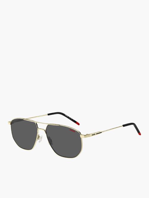 Hugo Gold Navigator Sunglasses