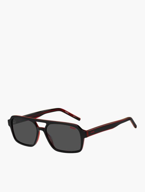 Hugo Grey Rectangular Sunglasses