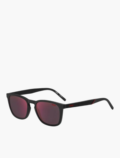 Hugo Black Rectangular Sunglasses