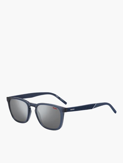 Hugo Blue Rectangular Sunglasses