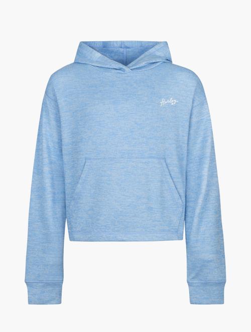 Hurley Bluebell Dropped Shoulder Hacci Hoodie