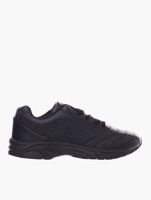 Hush Puppies Kids Black Ace Lace-Up Trainers