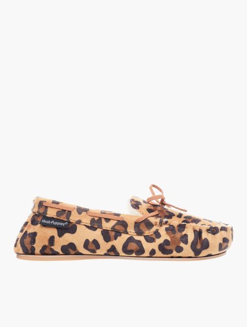 Hush Puppies Leopard Slip On Allie Loafers