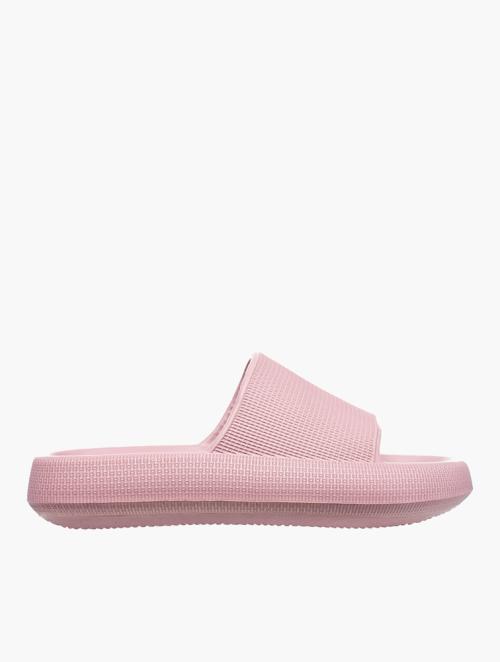 Hush Puppies Kids Pink Jade Slip On Sandals