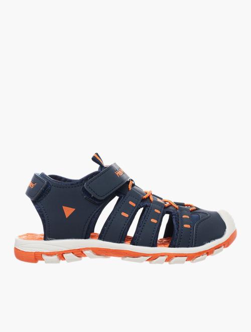 Hush Puppies Kids Navy & Orange Oliver Fisherman Sandals