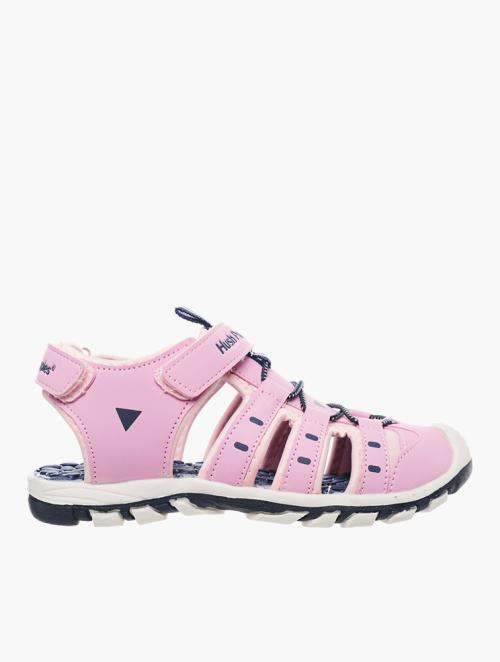 Hush Puppies Kids Pink & Navy Oliver Fisherman Sandals