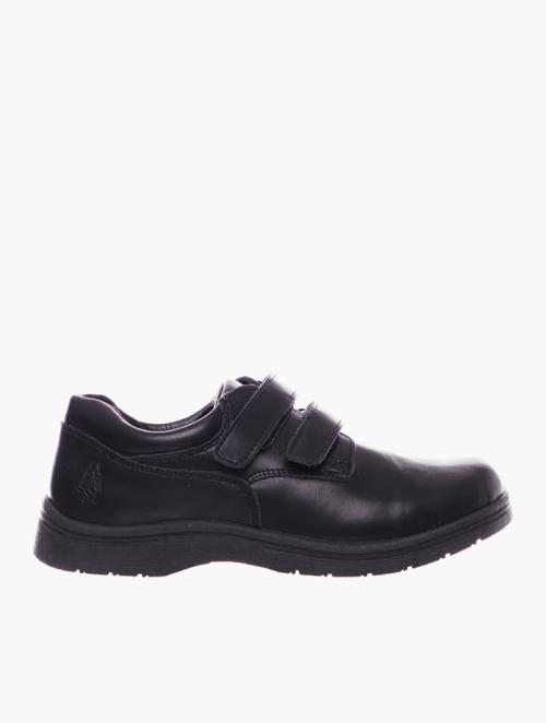 Hush Puppies Kids Black Scooter Occasion Shoes