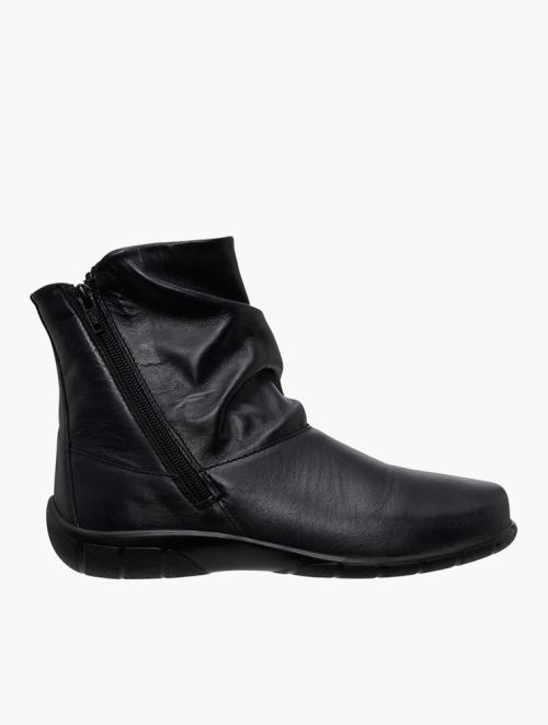 Hush Puppies Navy Sun Leather Boots