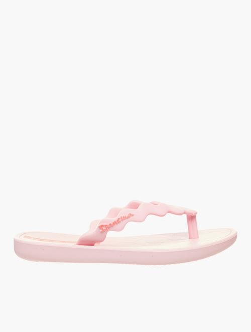 Ipanema Kids Light Pink Zig Flip Flops