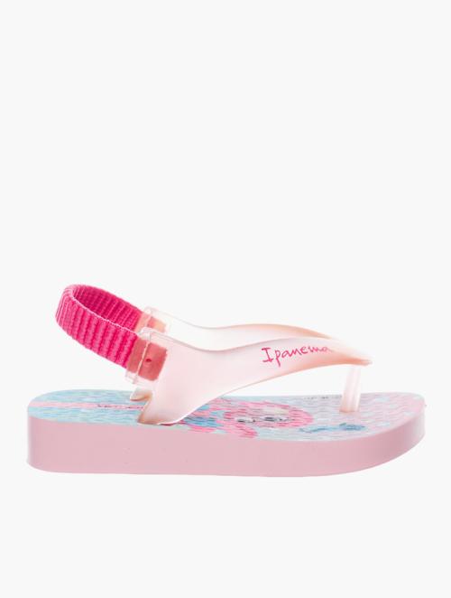 Ipanema Pink & Blue Baby Slingback Flip Flops