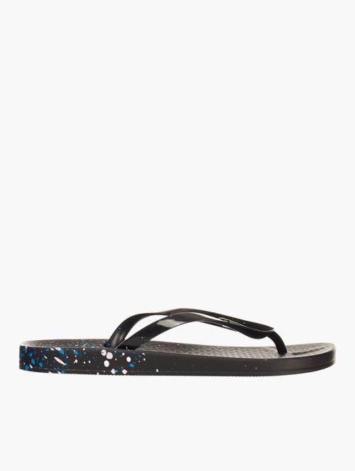 Ipanema Black Multi Colour Flip Flops