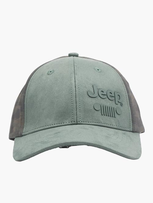 Jeep Slate Logo Print Oilskin Cap