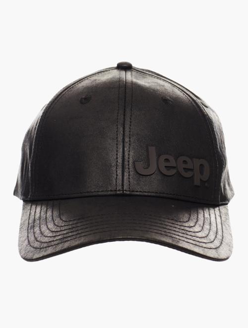 Jeep Black Oilskin Cap