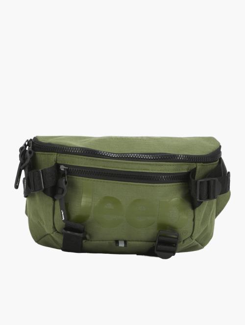 Jeep Olive & Black City Moonbag