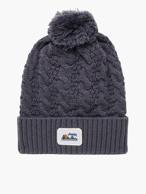 Jeep Grey Jeep Winter Beanie