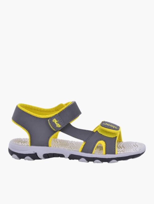 Jeep Kids Grey Riri Adventure Sandals