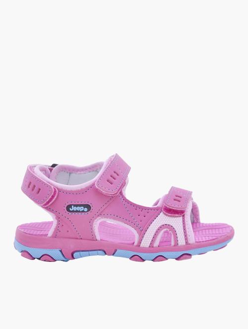 Jeep Kids Pink Open Adventure Sandal