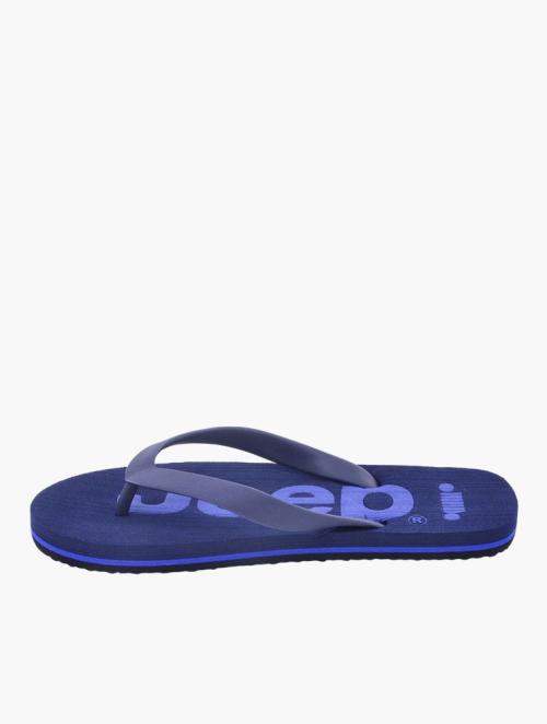 Jeep Navy Branded Flip Flops