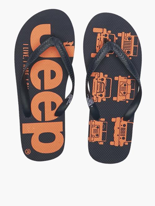 Jeep Navy Serene Flip Flops