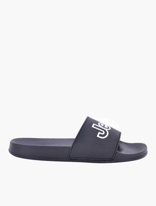 Jeep Black Sunny Slide Pool Sandals