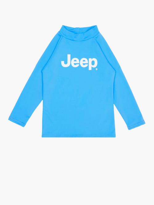 Jeep Kids Blue Long Sleeve Tee