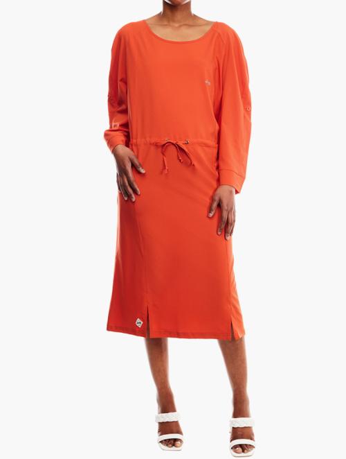 Jeep Burnt Orange Jeep Long Tee Dress