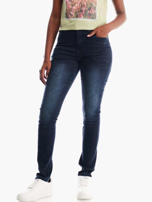 Jeep Dark Wash Full Length Jeans