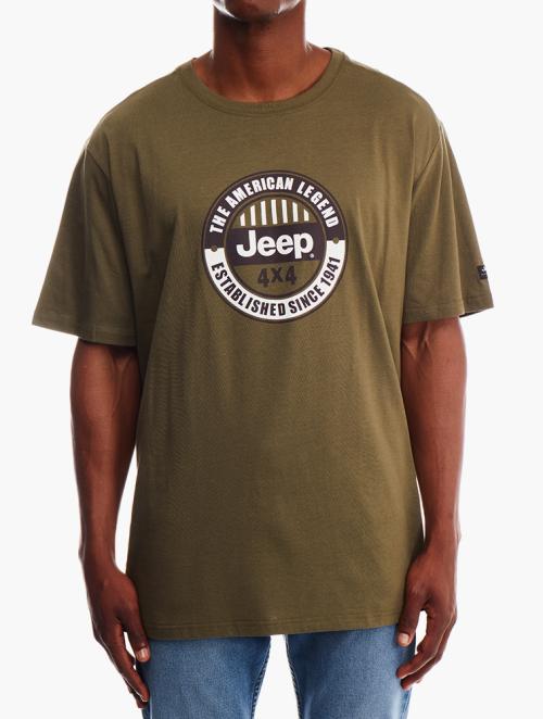 Jeep Green Short Sleeve Tee