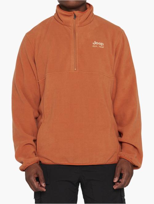 Jeep Copper Polar Fleece Sweatshirt