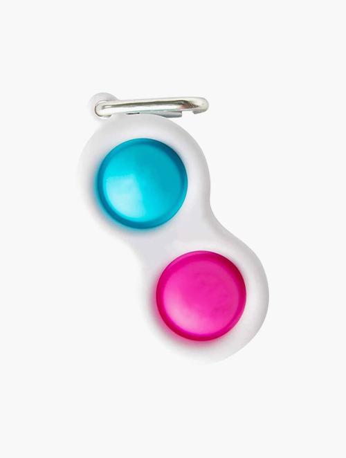 Jeronimo Pink Mini Simple Dimple Fidget Toy Blue