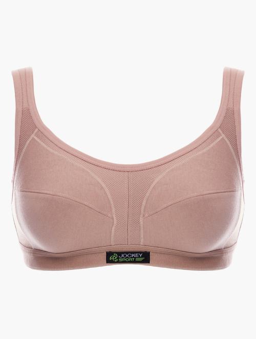 MyRunway  Shop Jockey Blue Pure and Simple Cotton Crop Bra for Women from