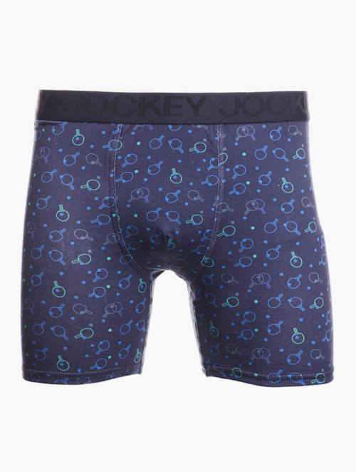 Jockey Printed Bang On Trend Long Leg Trunks 1 Pack