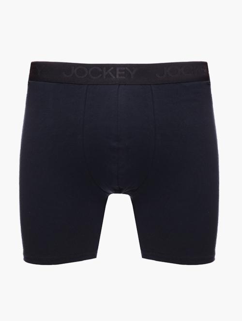 Jockey Black cotton stretch Trunk