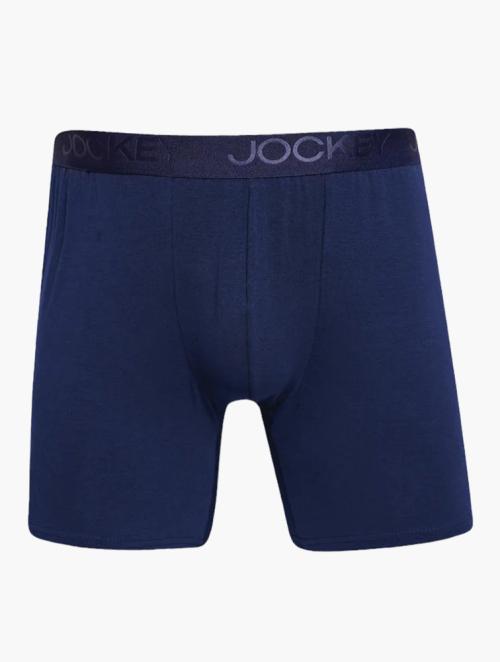 Jockey Midnight Navy Classic Long Leg Trunks 1 Pack